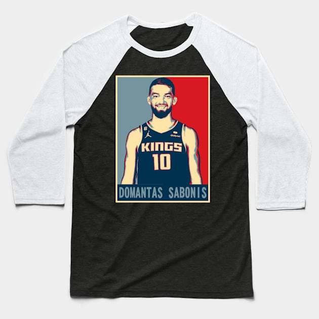 Domantas Sabonis Baseball T-Shirt by today.i.am.sad